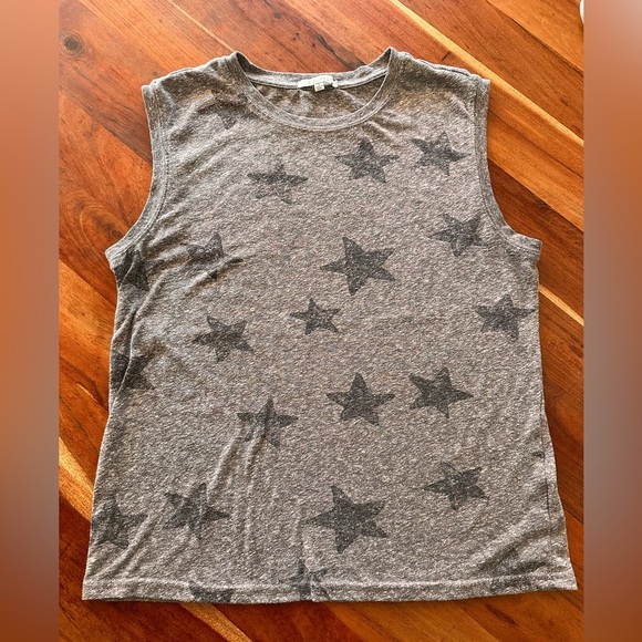 Z Supply Charcoal Star Muscle Tee - Picture 1 of 3